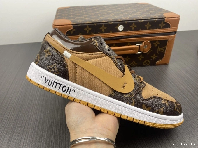1 Off-Louis x OW LOW AJ1 Air Jordan 0807